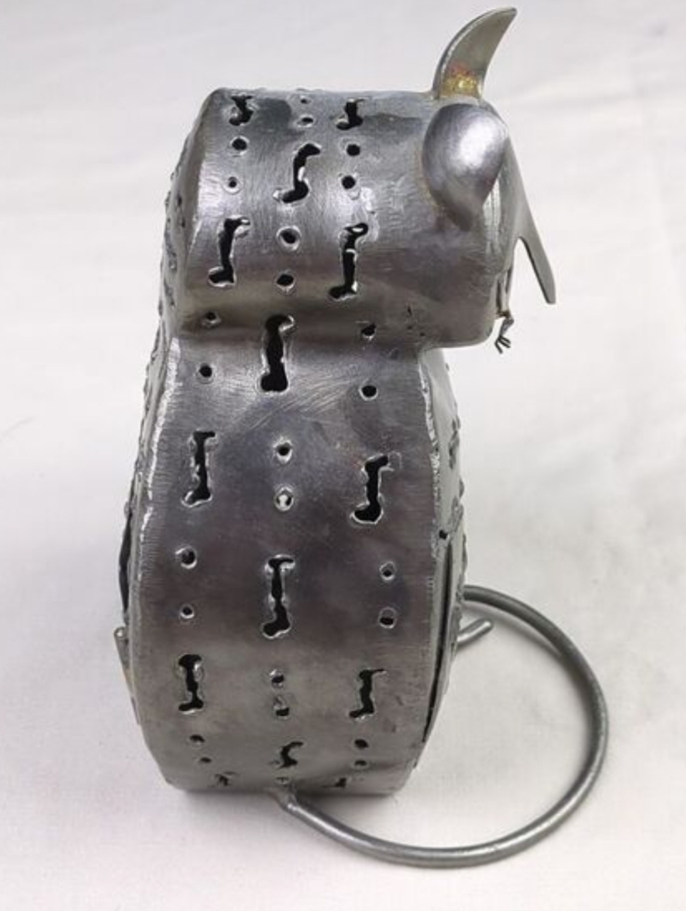 For Kitty Rescue! Metal Tealight Candle Holder - Picture 2 of 11